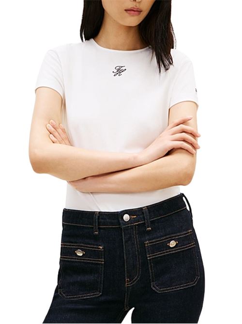 T-shirt slim fit Tommy Hilfiger | WW0WW48710YBL
